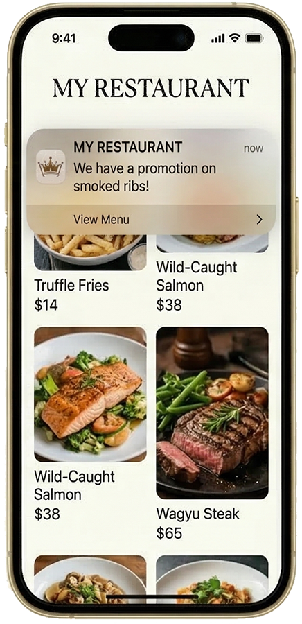 Restaurant app