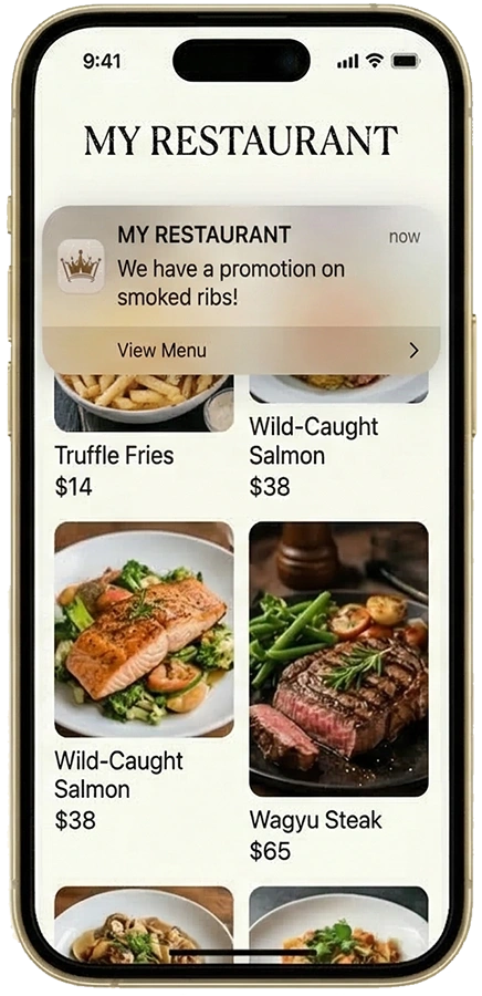 Restaurant app