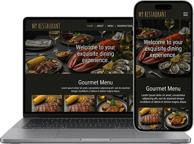 Restaurant website