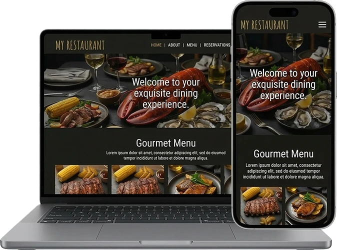 Restaurant website